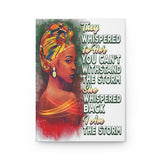 I Am The Storm Hardcover Journal Matte