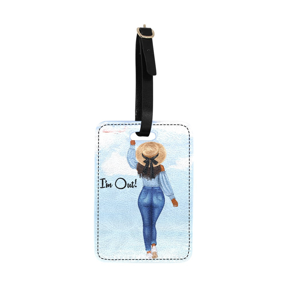 I'm Out! Luggage Tag
