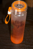 Mojito Drink Recipe Glass Tumbler - Orange