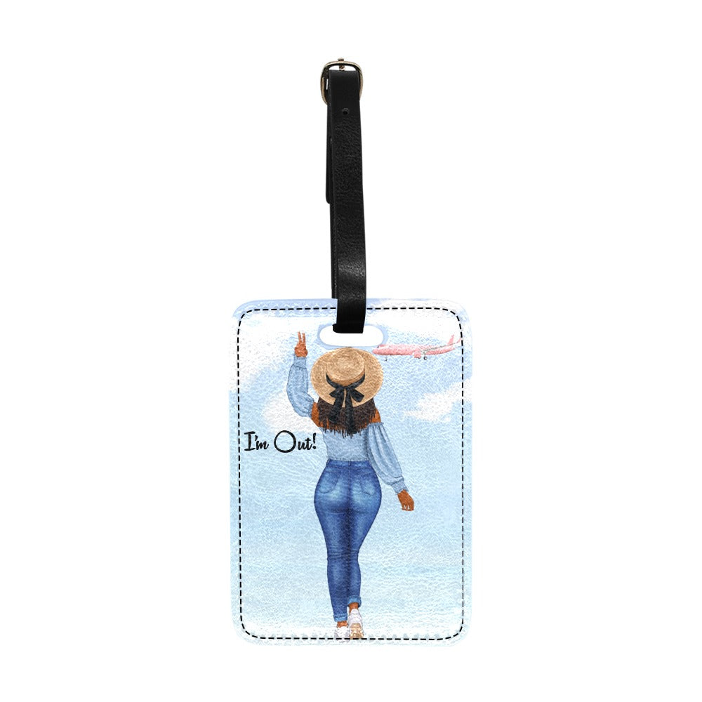 I'm Out! Luggage Tag